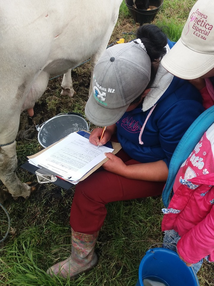 Registro de datos en campo